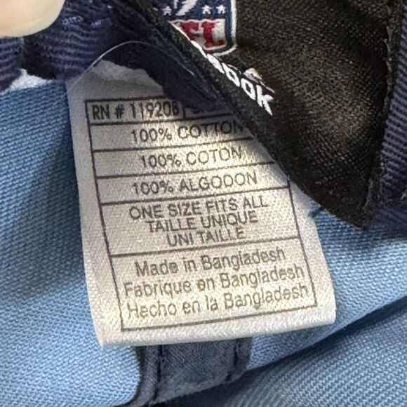 Vintage San Diego Chargers Hat White Light Blue Adjustable NFL Reebok Bolt - Picture 13 of 13